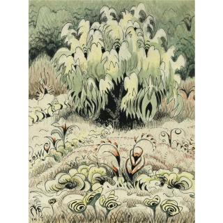 Charles Burchfield - Insect Bush