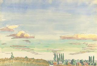 Charles Burchfield - Long Summer Evening