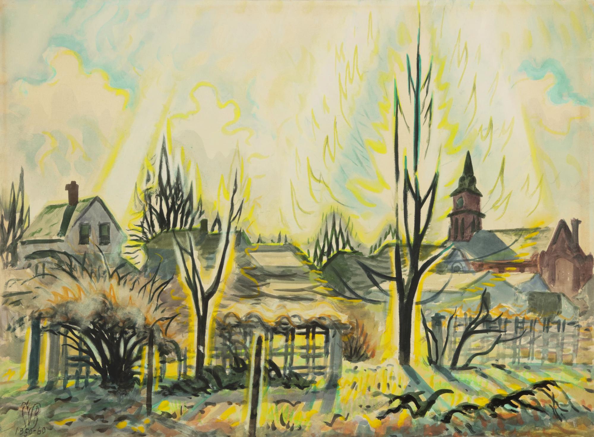 Charles Burchfield - March Sunlight
