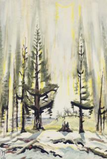 Charles Burchfield - Promise of Spring