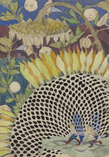 Charles Burchfield - Sunflower
