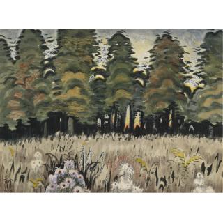 Charles Burchfield - Trees In Meadow