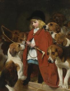 Charles Burton Barber - Britishthe New Whip