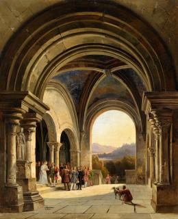 Charles Caius Renoux - Aufbruch zur Jagd