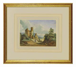 Charles Caius Renoux - Travellers on a path