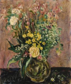 Charles Camoin - Bouquet De Fleurs Variées