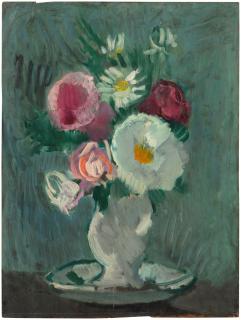 Charles Camoin - Bouquet de roses