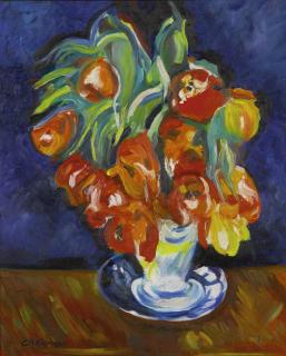 Charles Camoin - Bouquet De Tulipes