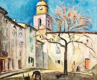 Charles Camoin - Charles Camoin | Place De L\'Ormeau, Saint-Tropez