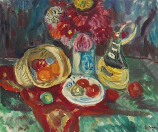 Charles Camoin - Fleurs, fruits et chianti