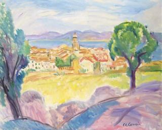 Charles Camoin - La Baie de Saint-Tropez