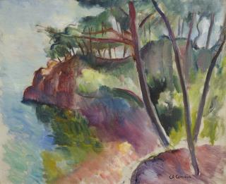 Charles Camoin - La Baie De Santa-Lucia Près De Saint-Raphaël