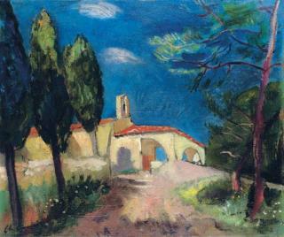 Charles Camoin - La Chapelle Sainte-Anne À Saint-Tropez