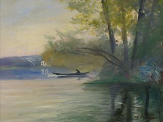 Charles Camoin - Le Bac De Samois