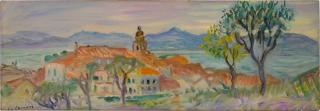 Charles Camoin - Le Clocher de Saint-Tropez