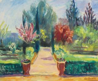 Charles Camoin - Le Jardin Du Pigonnet, Aix-En-Provence