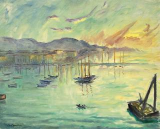 Charles Camoin - Le port de Cannes