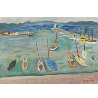 Charles Camoin - Le Port De St. Tropez