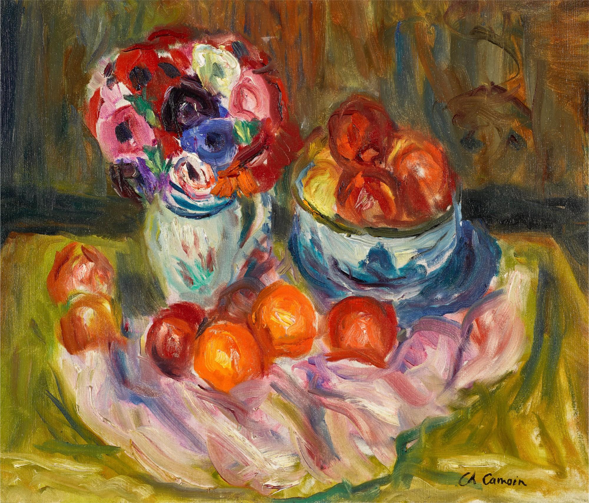 Charles Camoin - Nature morte aux fleurs
