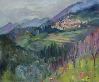 Charles Camoin - Paysage à Oletta (Corse)
