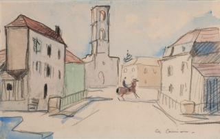 Charles Camoin - Place de village