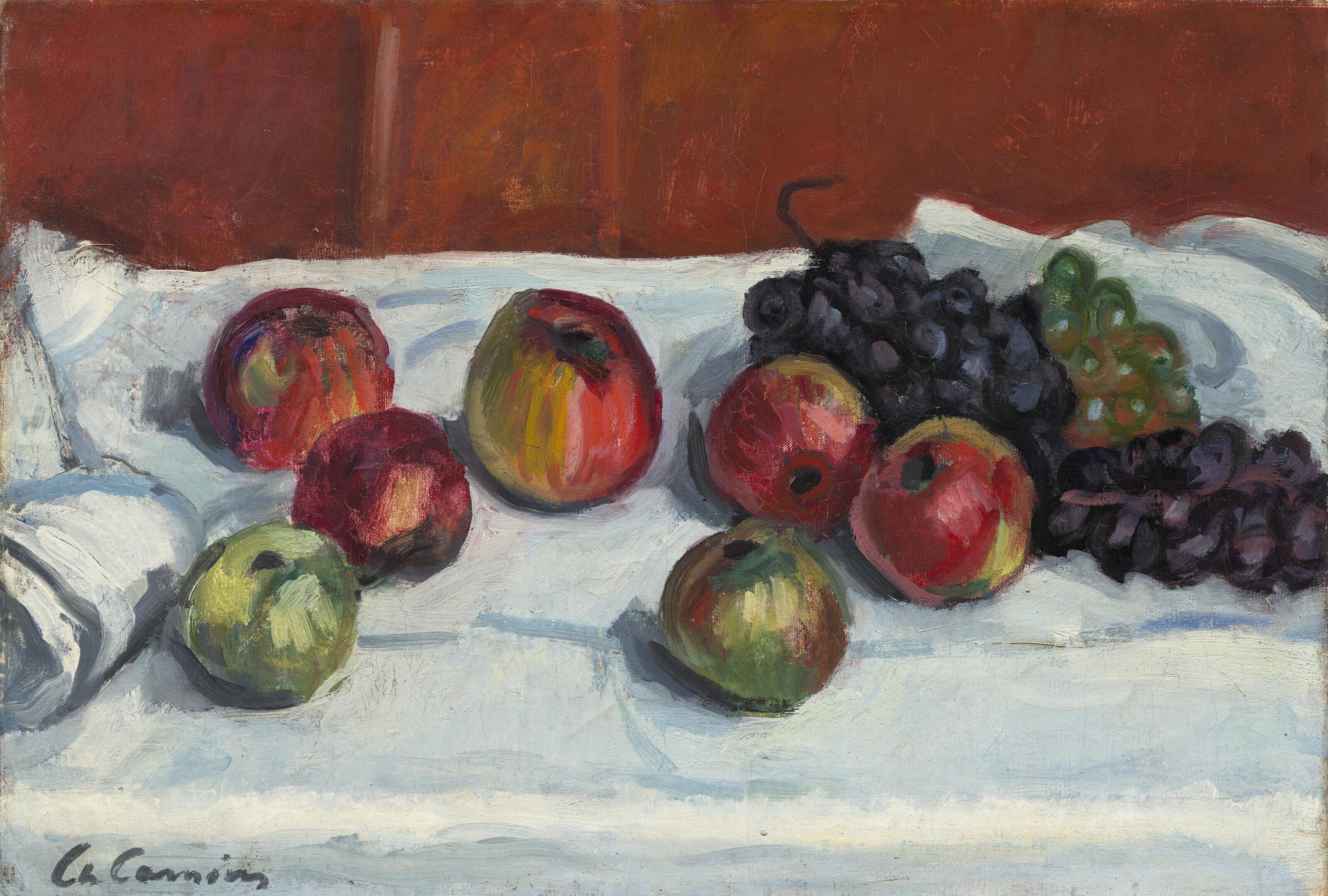 Charles Camoin - Pommes et raisins