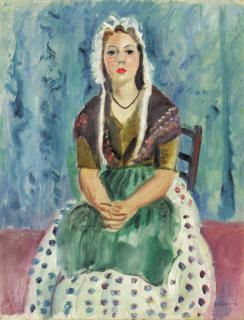 Charles Camoin - Portrait de femme