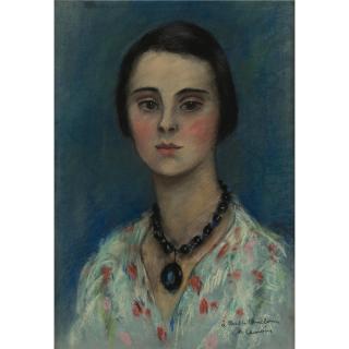 Charles Camoin - Portrait De Jeune Fille