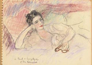 Charles Camoin - Suzi Au Divan