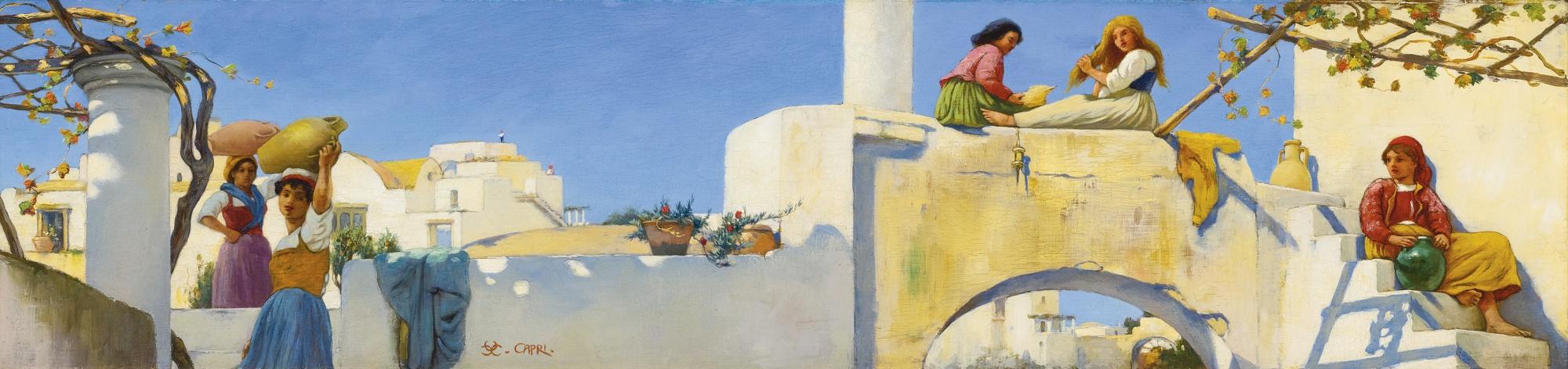Charles Caryl Coleman - A Scene In Capri