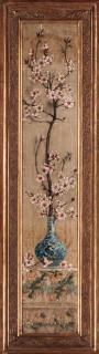 Charles Caryl Coleman - Still Life with Plum Blossoms in an Oriental Vase