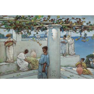 Charles Caryl Coleman - Study For \'Capri\'