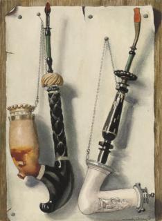 Charles Cerny - Study Of Two Pipes