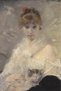 Charles Chaplin - Portrait d\'une jeune fille