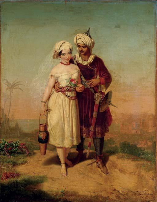 Charles Christian Nahl - The Courtship