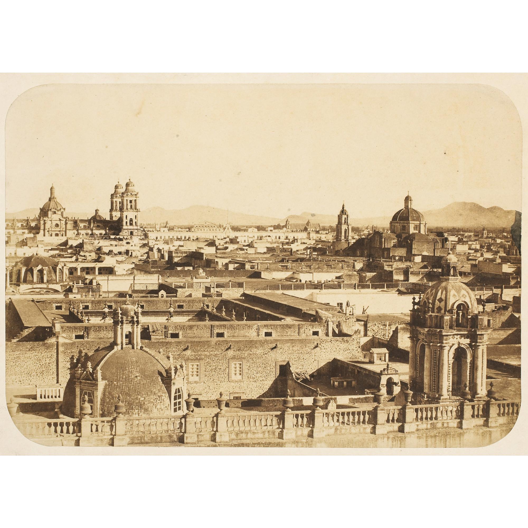 Charles Clifford - Trois Vues De Séville Et Une Vue De L\'Acqueduc De Ségovie, Vers 1853-56