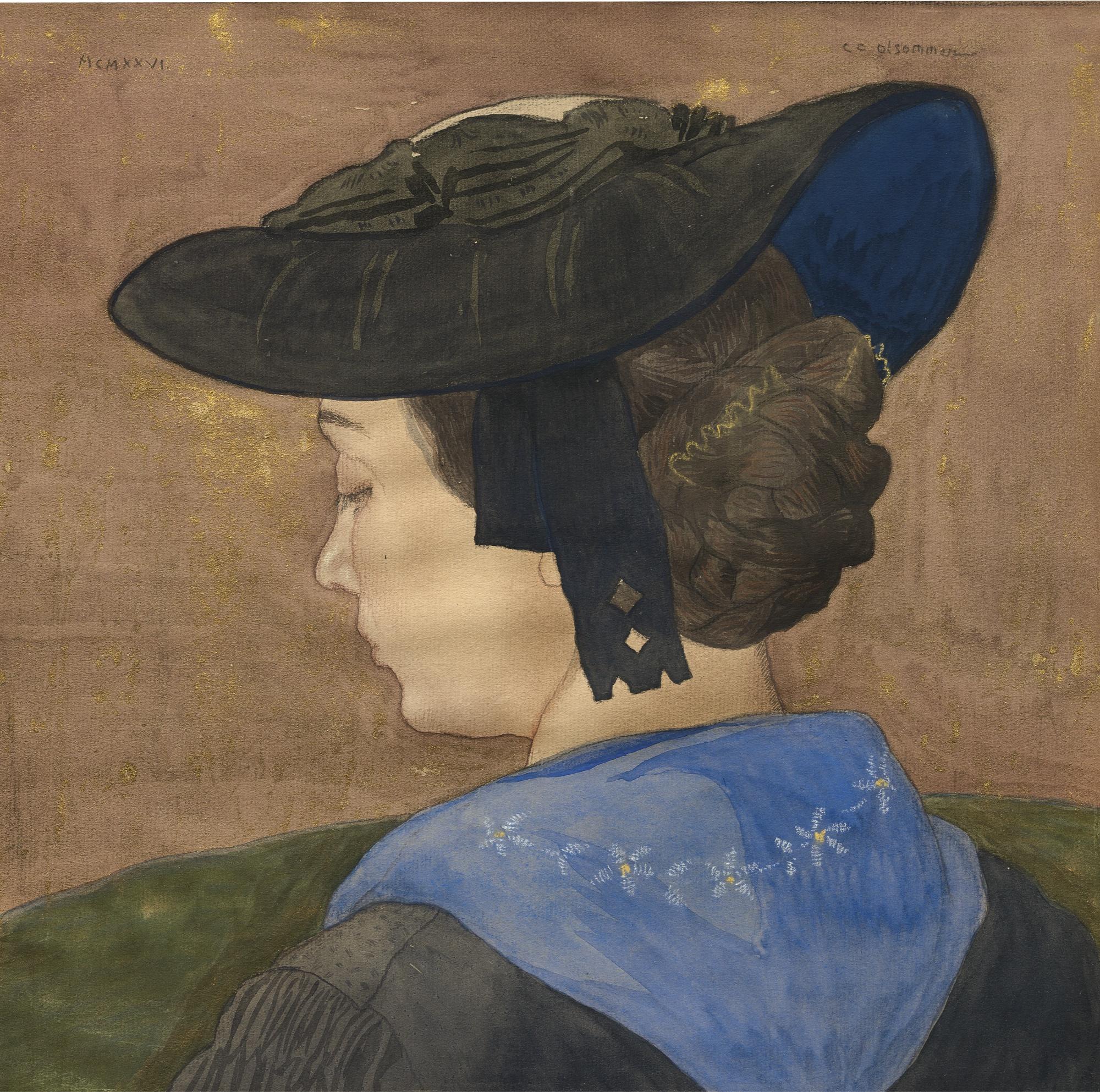 Charles Clos Olsommer - Valaisanne, 1926