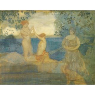 Charles Conder - Au Pays Des Rêves Ou Magnolias