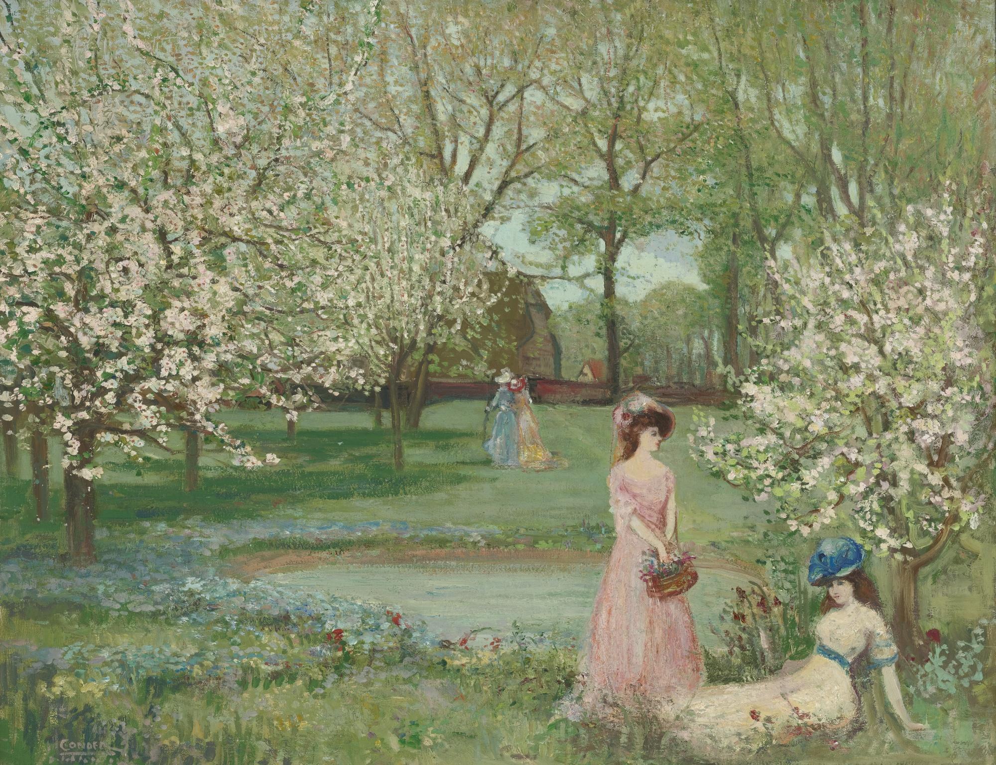 Charles Conder - British the Howe In Spring