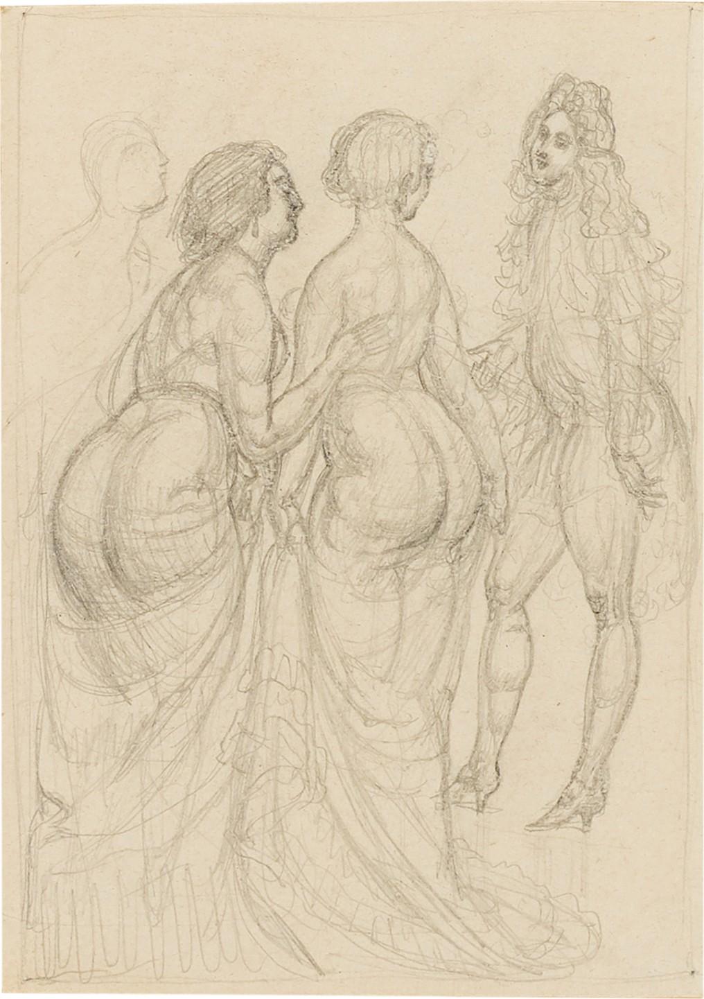 Charles Conder - Group of Figures