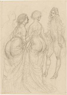 Charles Conder - Group of Figures