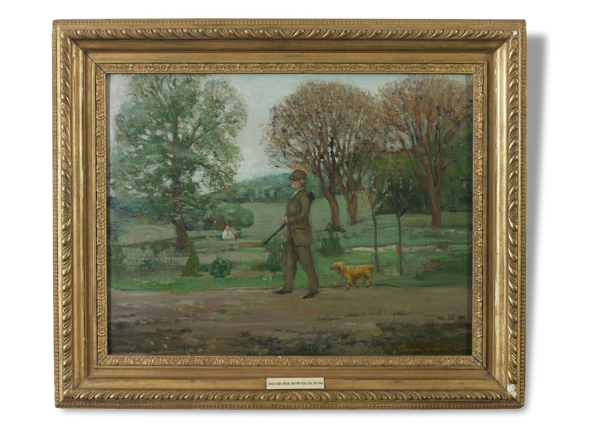 Charles Conder - Wych Elms, The Howe