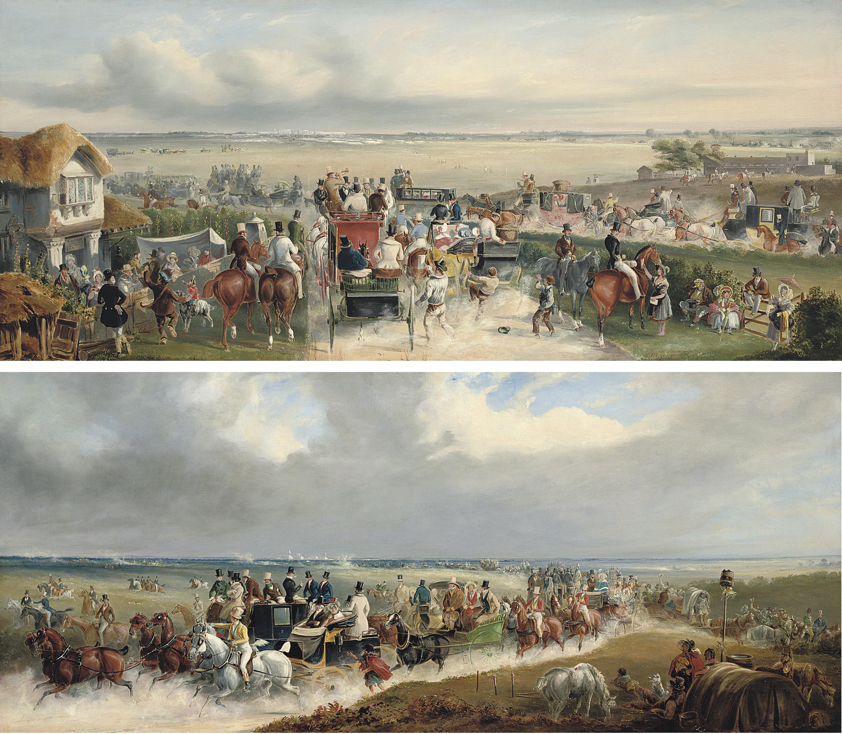 Charles Cooper Henderson - Ascot Races: Arriving; and Returning