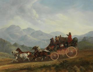 Charles Cooper Henderson - Crossing Shap Fells, The Royal Mail