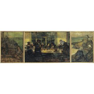 Charles Cottet - Triptyque Du Pays De La Mer