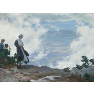 Charles Courtney Curran - After The Storm