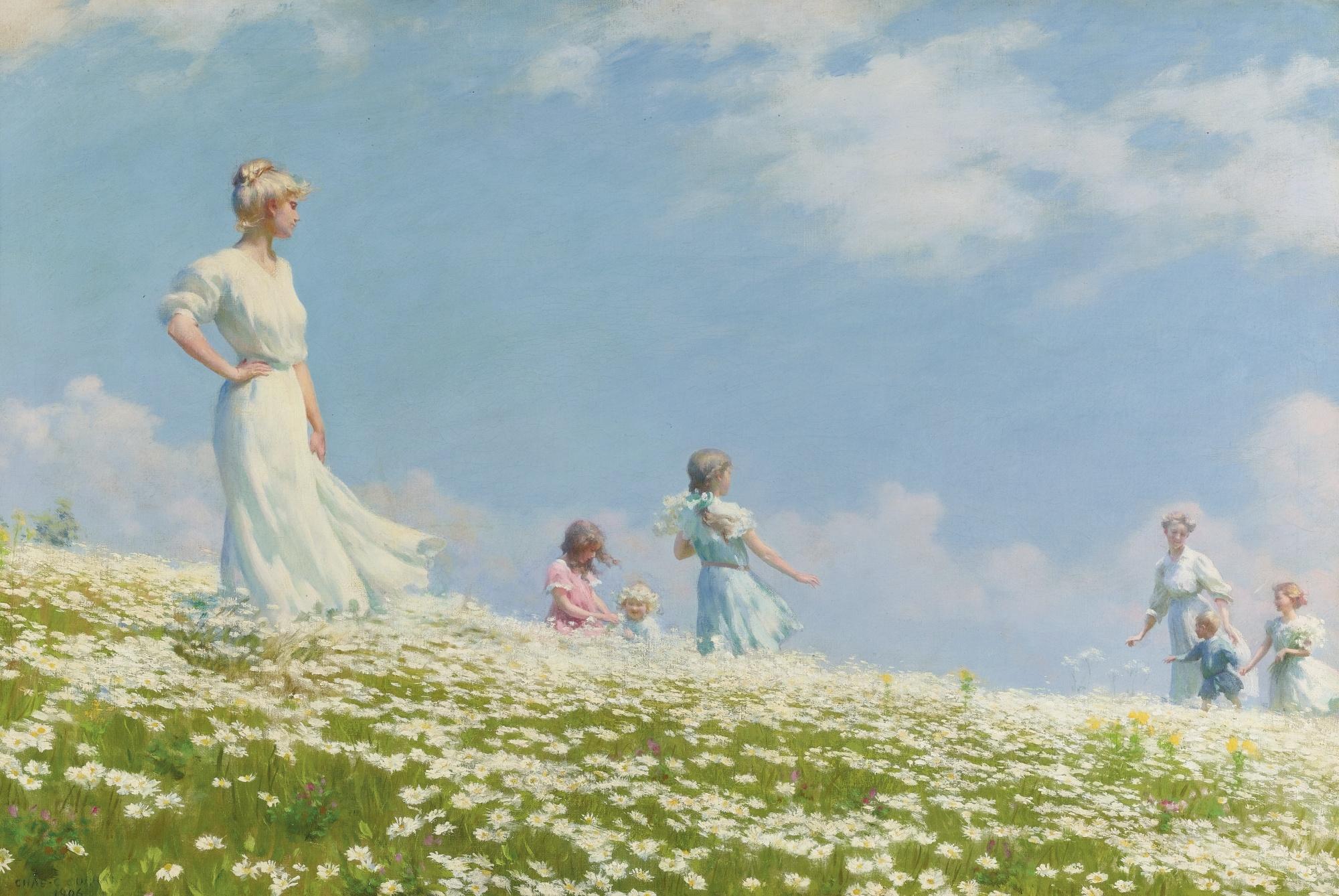 Charles Courtney Curran - American summer