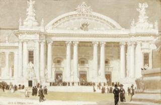 Charles Courtney Curran - Grand Palais des Beaux Arts, Exposition Universal de 1900