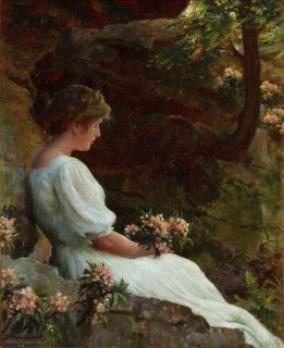 Charles Courtney Curran - Wishful Thinking