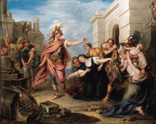 Charles Coypel - Andromache and Pyrrhus